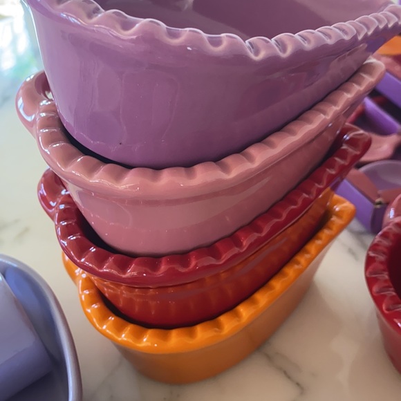 58 pieces - Williams Sonoma Rustic Heart dish set - Picture 5 of 8